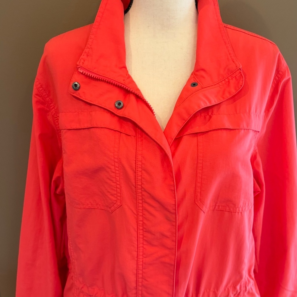 Eddie Bauer Women's Coral Windbreaker Zip Vented Nylon Jacket, Outdoor Size XL - Picture 2 of 16